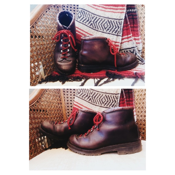 Calzaturificio The Alps by Fabiano - Made in Italy Hiking Boots Size 7.5 - Picture 1 of 2